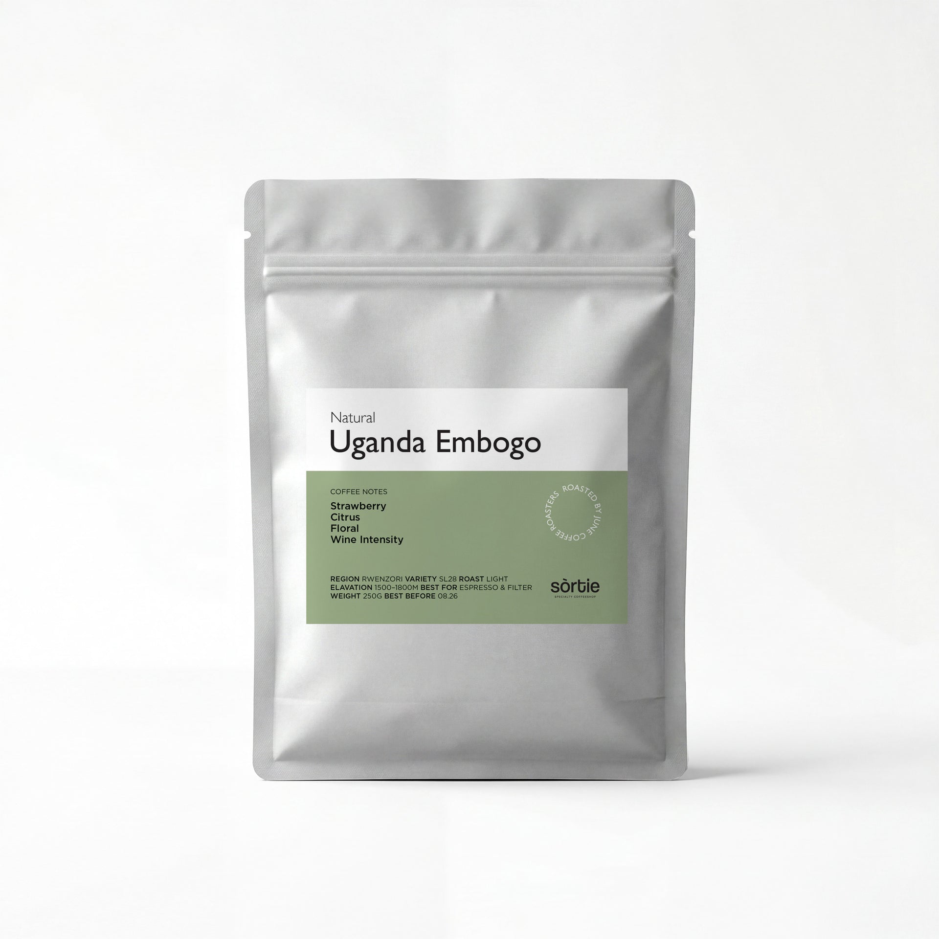 Uganda embogo specialty coffee beans from Sortie best coffee shop in Thessaloniki